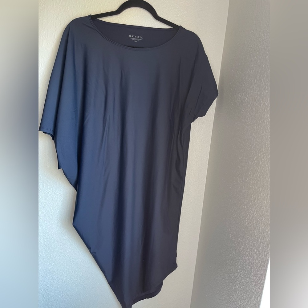 Athleta Sunlover Hilo UPF navy blue dress - Picture 2 of 9
